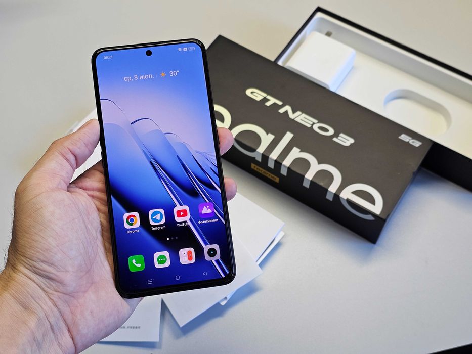 ПРОДАМ Realme GT Neo 3 (5G) 12GB/256GB. Состояние ХОРОШОЕ
