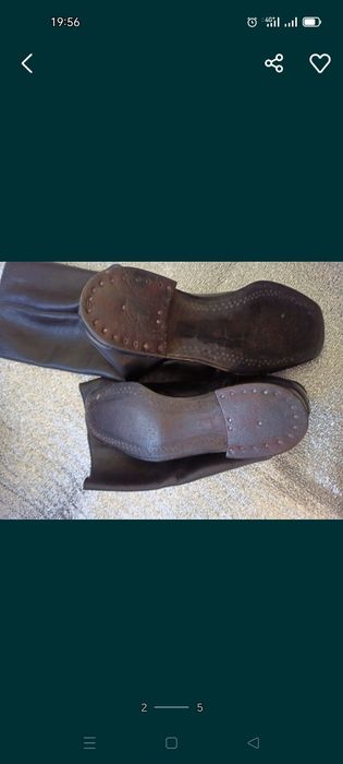 Сапоги генеральские  облегченные Новые