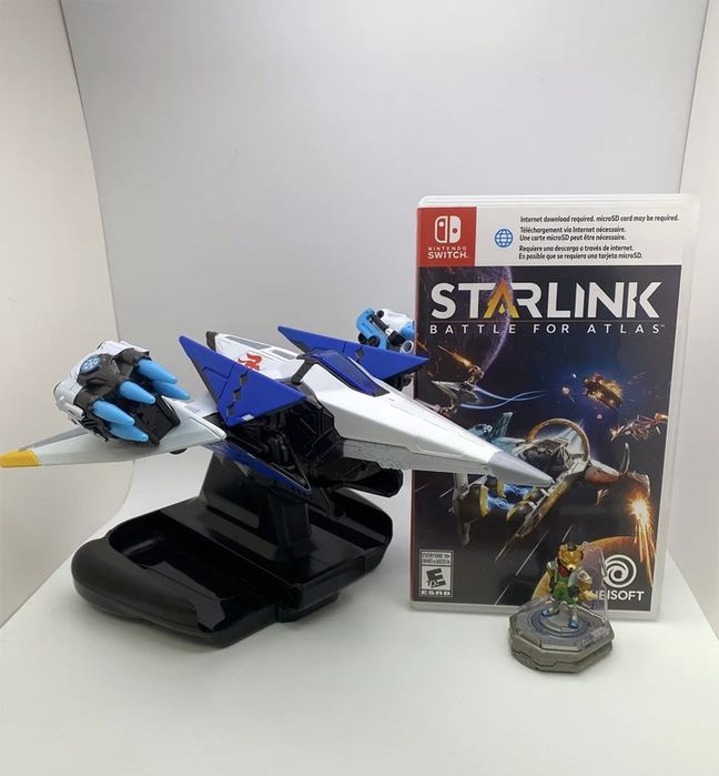 Schimb joc nintendo Starlink si grip nava spatiala