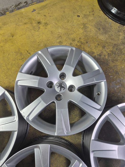 4 Jante Aliaj 4x108 16'' OEM Peugeot 2008 308 Citroen C4 C3 Aircross