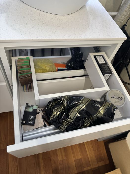 Мойка с тумбой, с МДФ краски