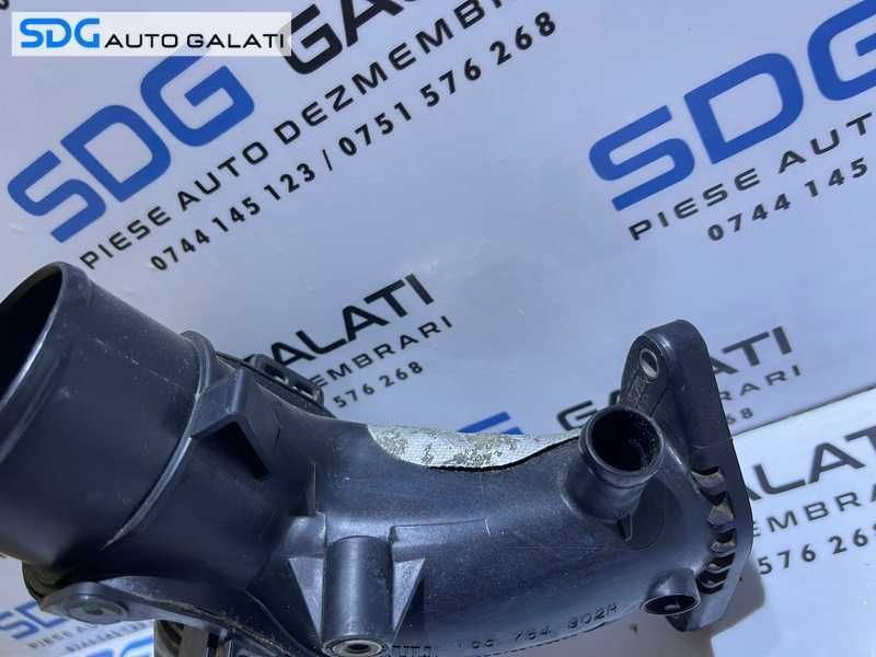 Furtun Conducta Tub Tubulatura Admisie Aer Intercooler Renault Scenic 3 1.5 DCI 2009 - 2017 Cod 165764902R 165764902