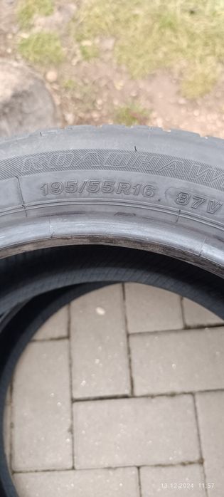 Vând 2 anvelope vara  Firestone. 195/55/r16 second