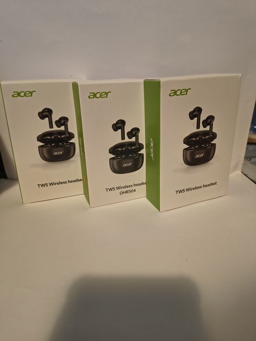 Căști Bluetooth True Wireless Acer Portocalii