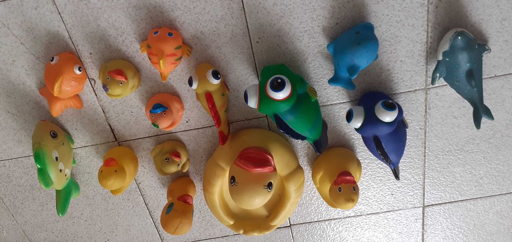 Гумени играчки за баня-20лв.