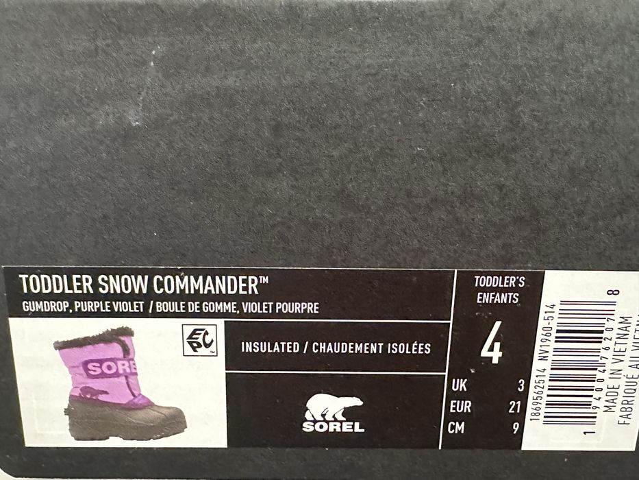 Sorel toddler snow