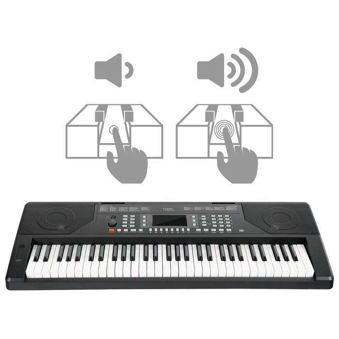 Set Orga FunKey 61 Edition Touch BK + McGrey Stand Z