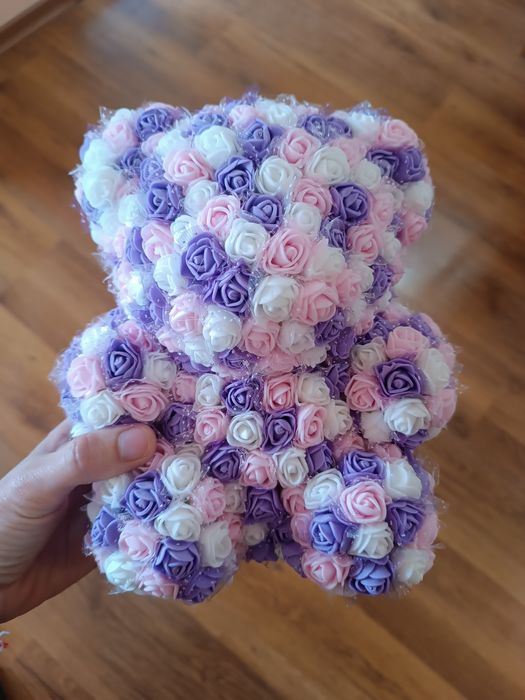 Ръчно изработени мечета от рози