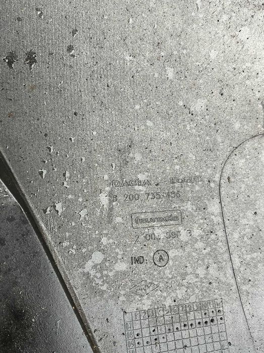 Броня Dacia Sandero 08-