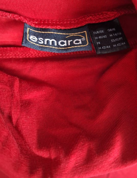 Vând maletă din bumbac, roșie, Esmara, mărimea M