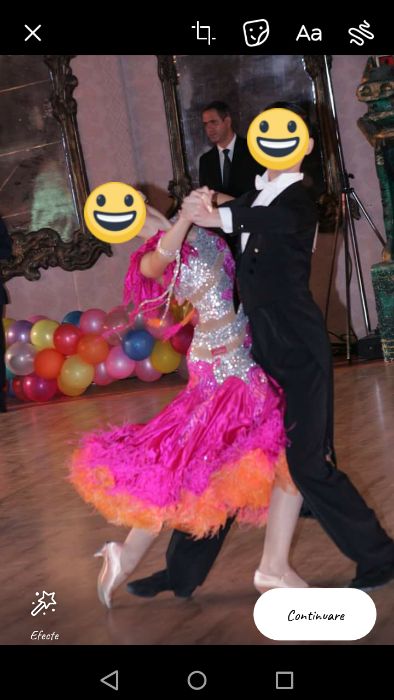 Rochii de standard si latino dans sportiv