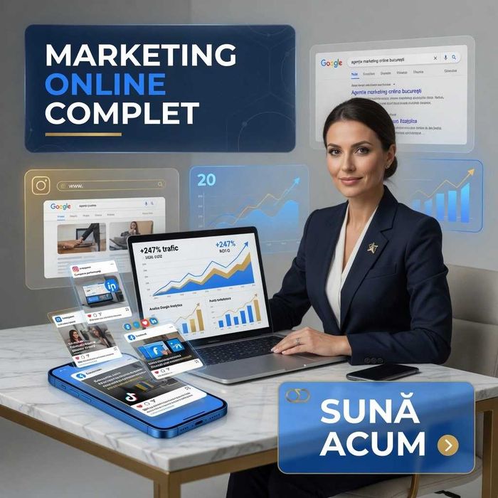 Cu A.I., Design, SEO, FB, Google Ads, lumea se schimbă, noi știm cum