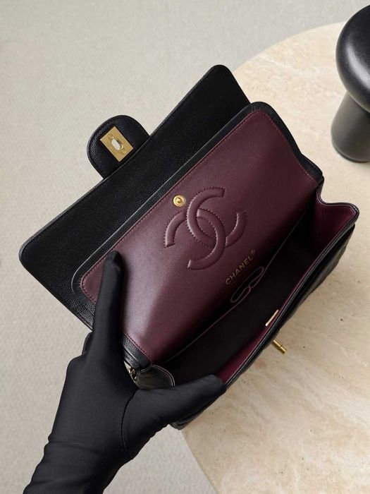 Сумка Chanel Шанель Classic Flap CF23 чёрная