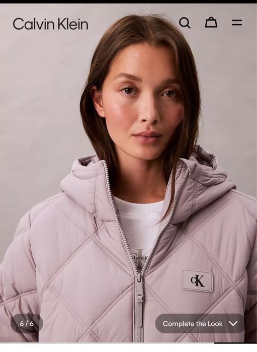 Зимнее пальто Calvin Klein