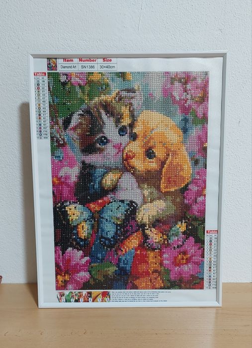 Tablou cu diamante 30x40 cm
