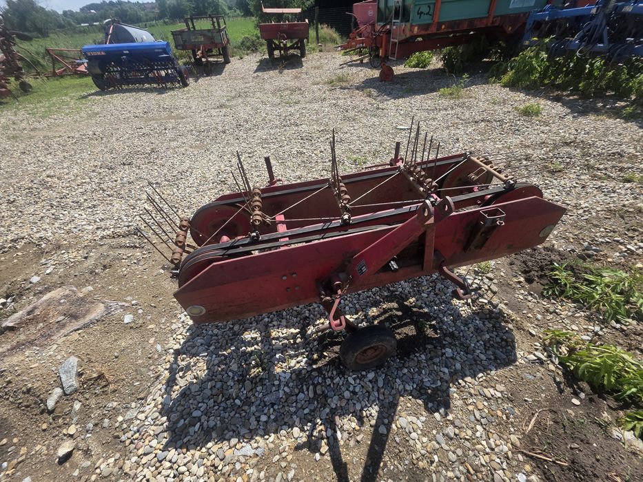 Grebla curele  in tiranti la tractor  cu piese originale 2 metri