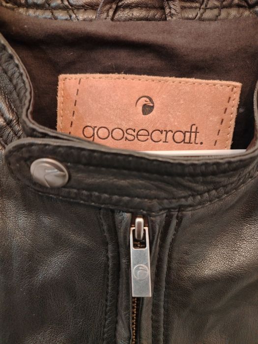 Мъжко яке от естествена кожа