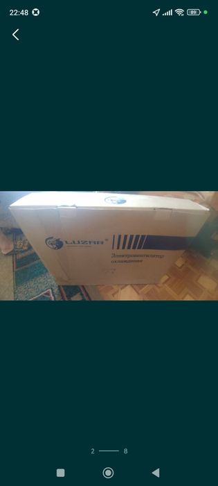 Новый вентилятор на логан-1