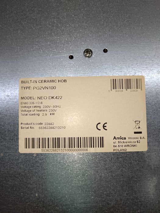 Продавам,
работещ, керамичен котлон
Model:
,,NEO DK 422,,