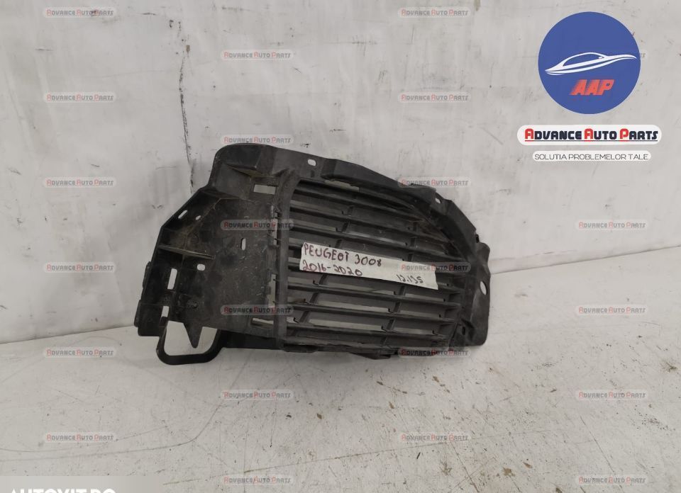 Grila Proiector Stanga originala Peugeot  3008 2 [2016 - 2020]