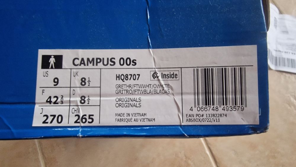 Adidas Campus originali, marime 42 2/3