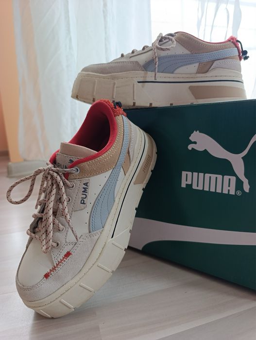 Обувки с платформа Puma Mayze