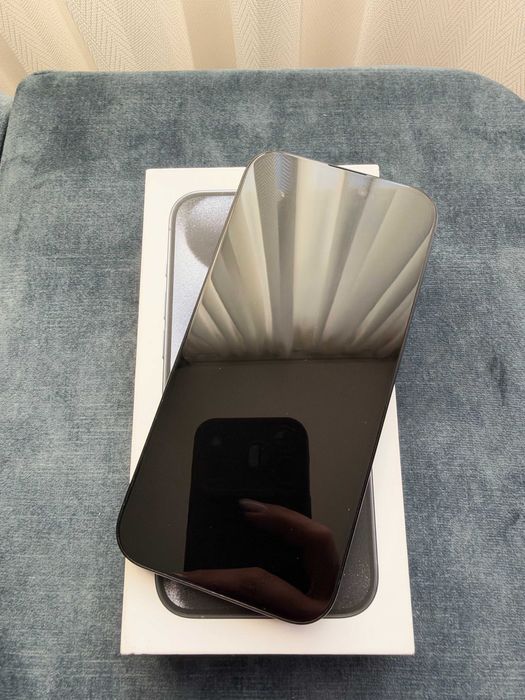 iPhone 15 Pro, Blue Titanium, 128 GB