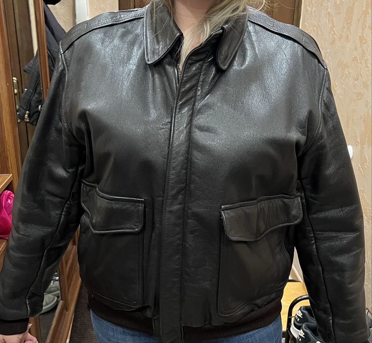 Куртка кожаная L.L. Bean