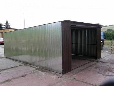 Vând garaj modular din panouri sandwich