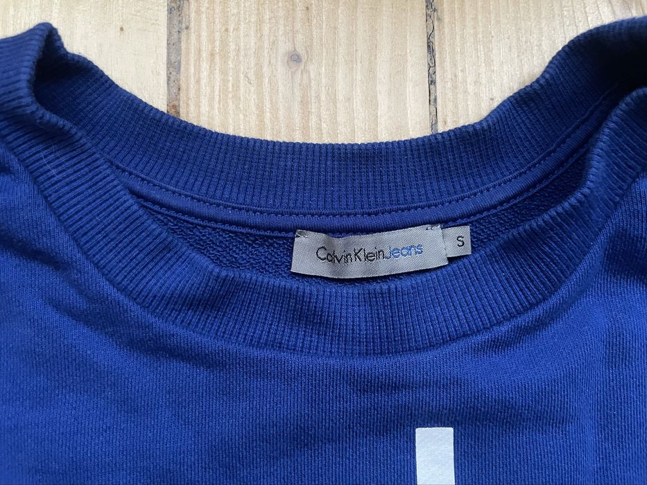 Calvin Klein Jeans дамски син суичър XS-S