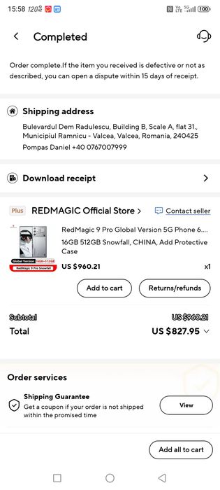 Nubia Redmagic 9 Pro la cutie