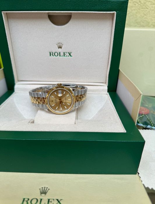 Ceas Rolex Automatic Lady Silver-Gold President Datejust 31MM