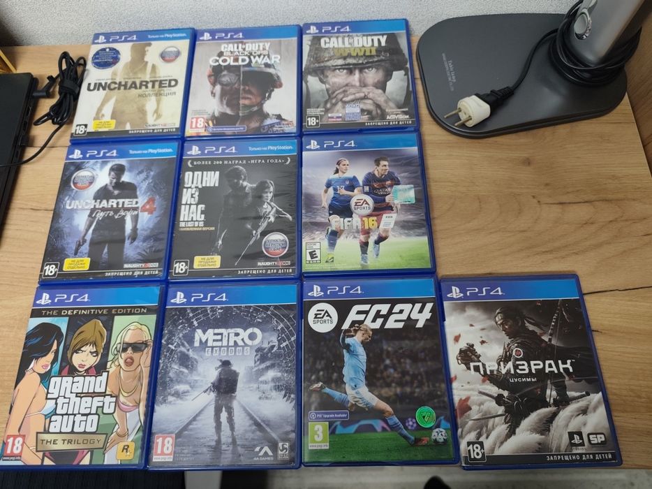 Sony PS 4 1 TB с дисками