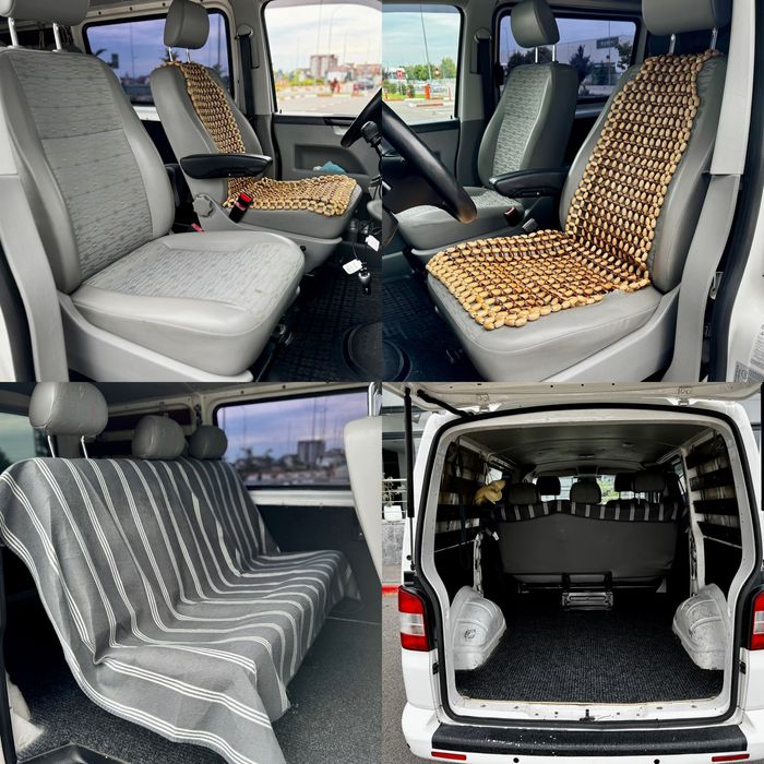 Vw T5 Transporter 5 locuri // Cutie Manuală 5+1 // 2.0 Diesel 140 cp // Navigatie // Clima
