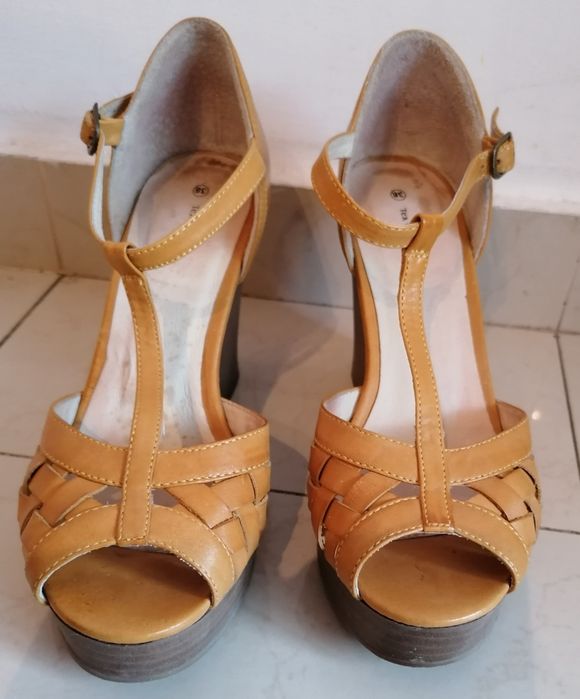 Дамски обувки платформа р. 37,5