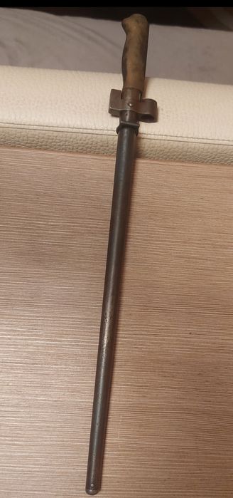 Щик за пушка Лебел - 1886 г. Фабрично скъсен. Отлично състояние