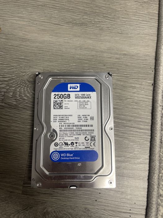 WD Western Digital 250 gb / Seagate 250 gb