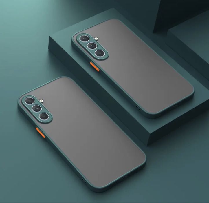 Samsung A14/A34/A54/A35/A55/A36/A56 Husa Hybrid Case Mata Margine Sili