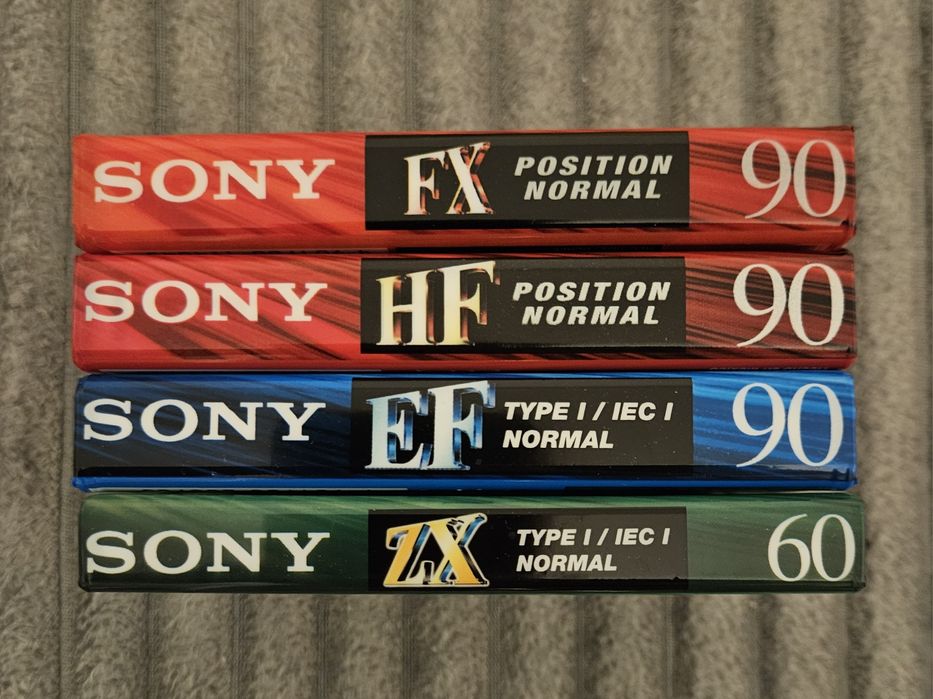 4 Casete Audio Sony 1999