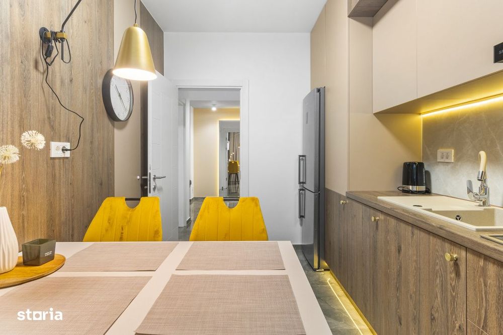 Apartament modern cu 2 camere, 66 mp, LUX– langa Coresi Mall, Comisi