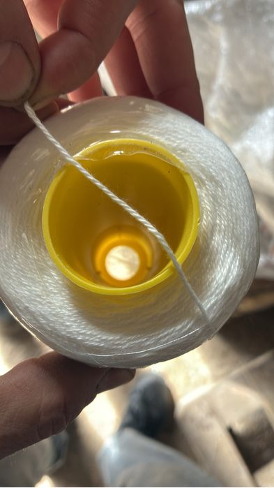 Нитки для мешкозашивочной машины а также можно для зашивания документо