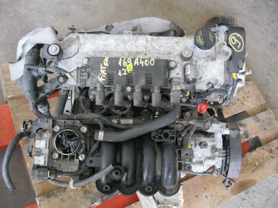 Motor 1,2i Fiat500*169A4000*Cu Anexe*51Kw1242cm46000kmEur5FordKAFranta