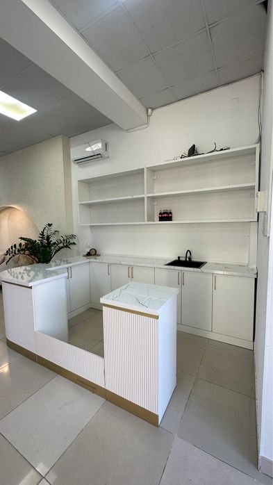 Дизайнерская кухня.Новая . Подходит для кафе ,салона , студии