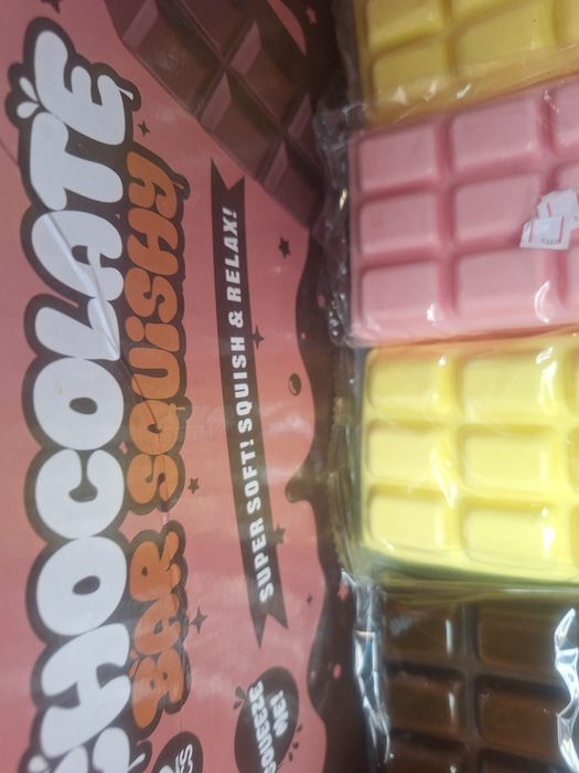 Антистрес Скуши Шоколад (Chocolate Bar Squishy) – Супер меки блокчета