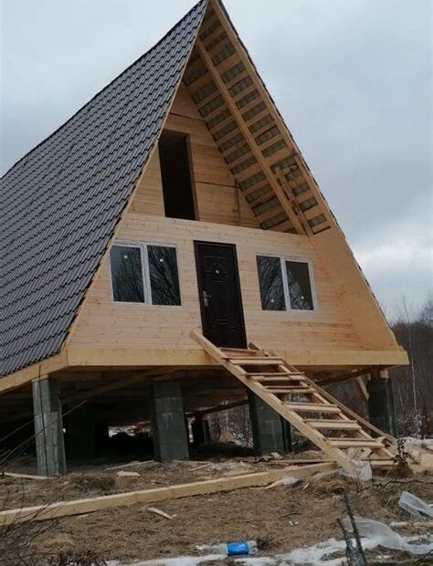 Vând cabane de lemn