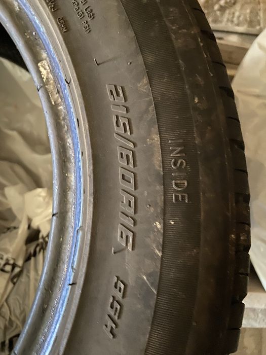 Комплект летних шин.