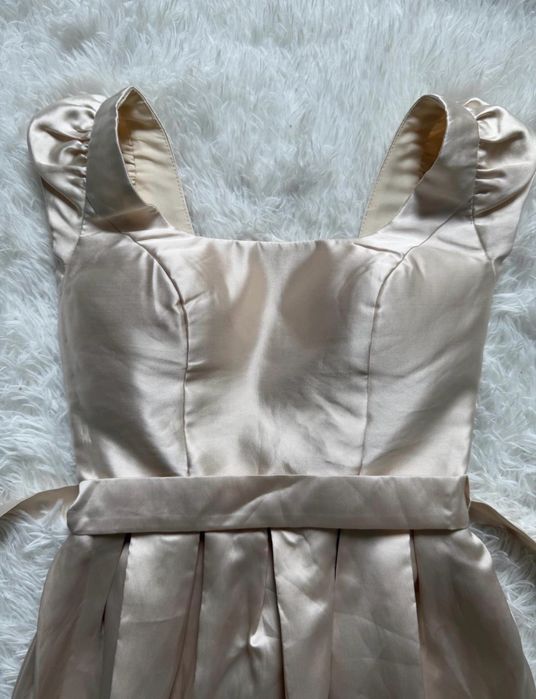 Платье атласное T&T