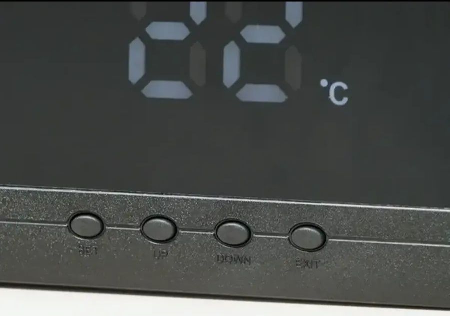 Электронный настенные часы метеостанция