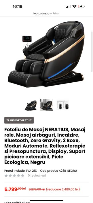 Scaune masaj Neratius