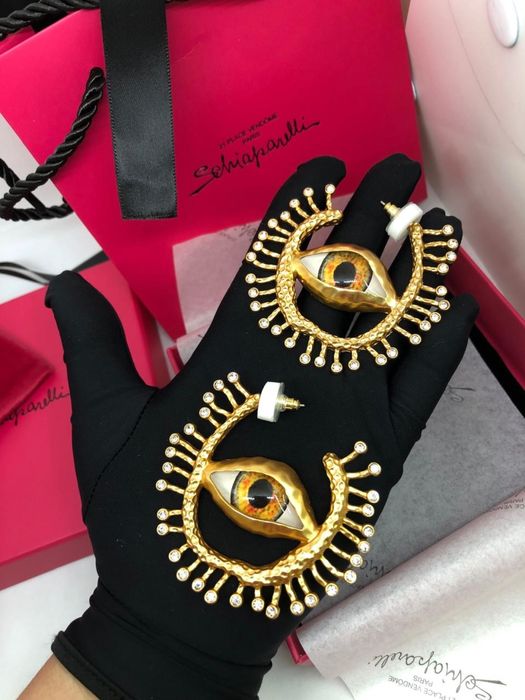 Серьги Schiaparelli с упаковкой